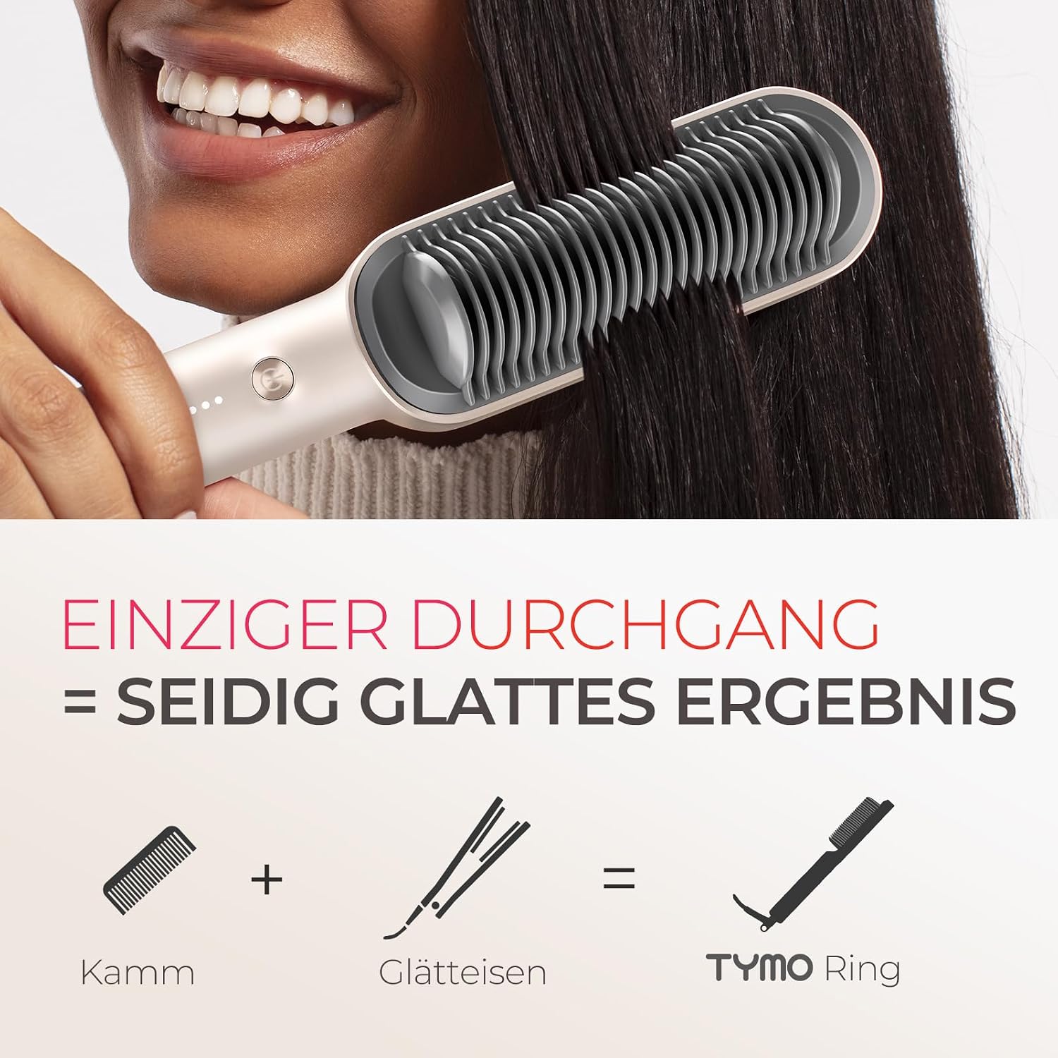 Thumbnail 1 de TYMO RING Glättbürste 25 s, 5 Temperaturstufen