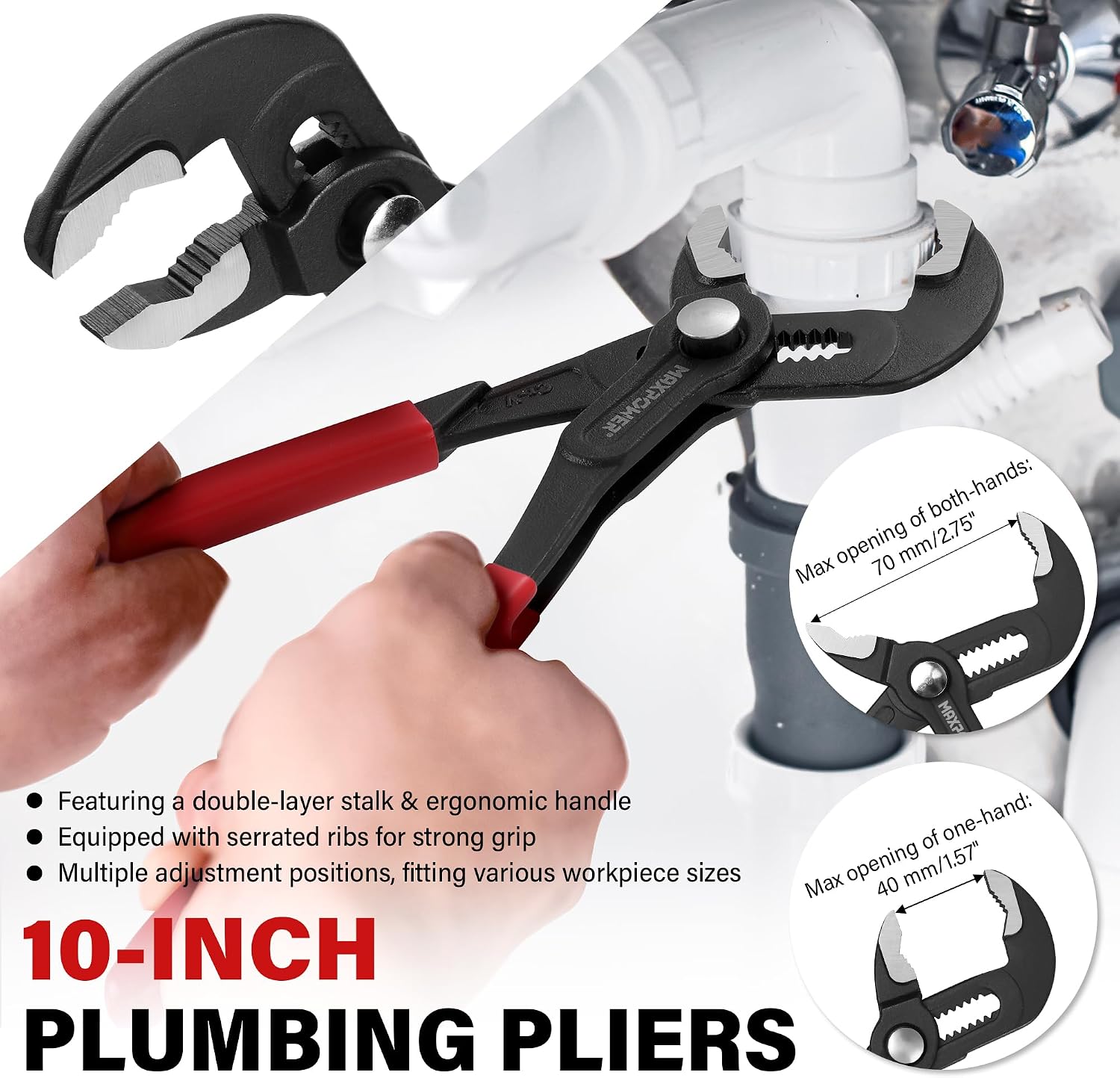 Thumbnail 2 de MAXPOWER Pliers Set, 3-piece