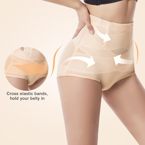 Thumbnail 6 de DiULi Mujer Shapewear Braguitas: Braga Faja sin costuras para abdomen en color piel