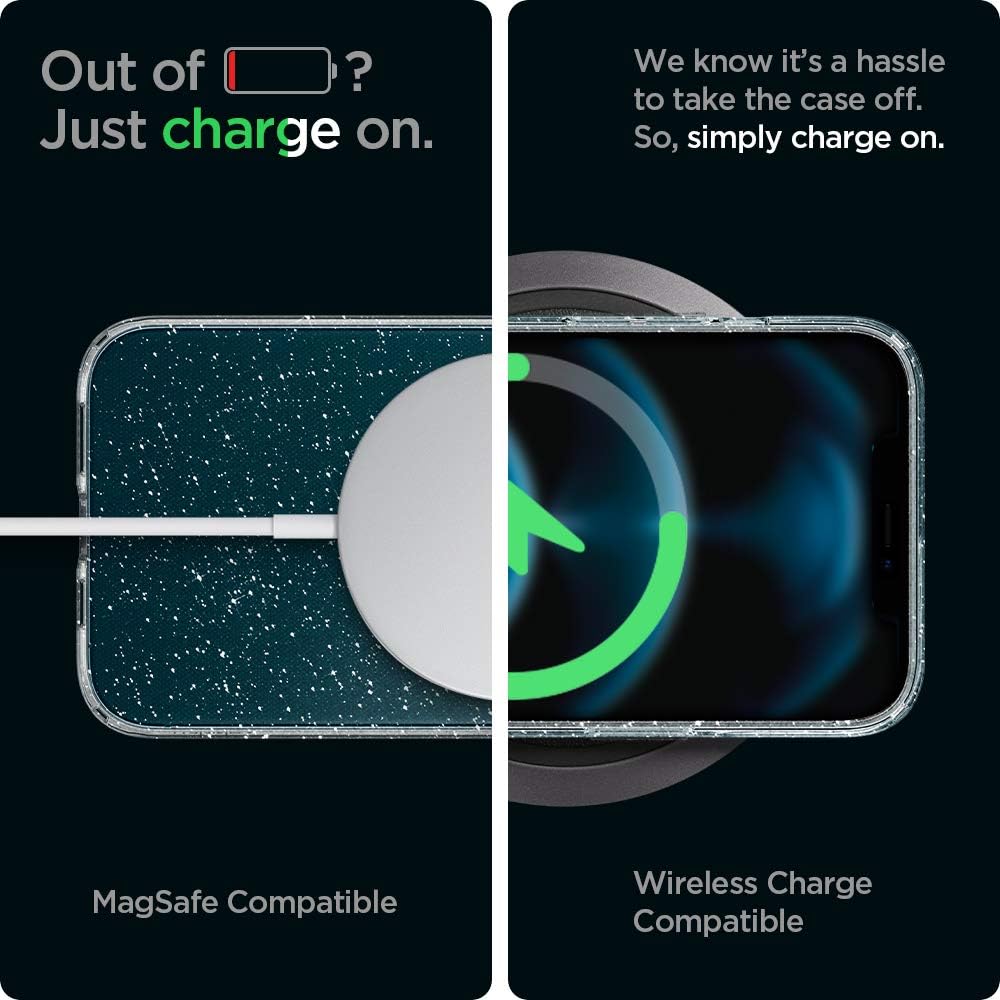 Thumbnail 1 de Spigen Liquid Crystal Glitter pour iPhone 12