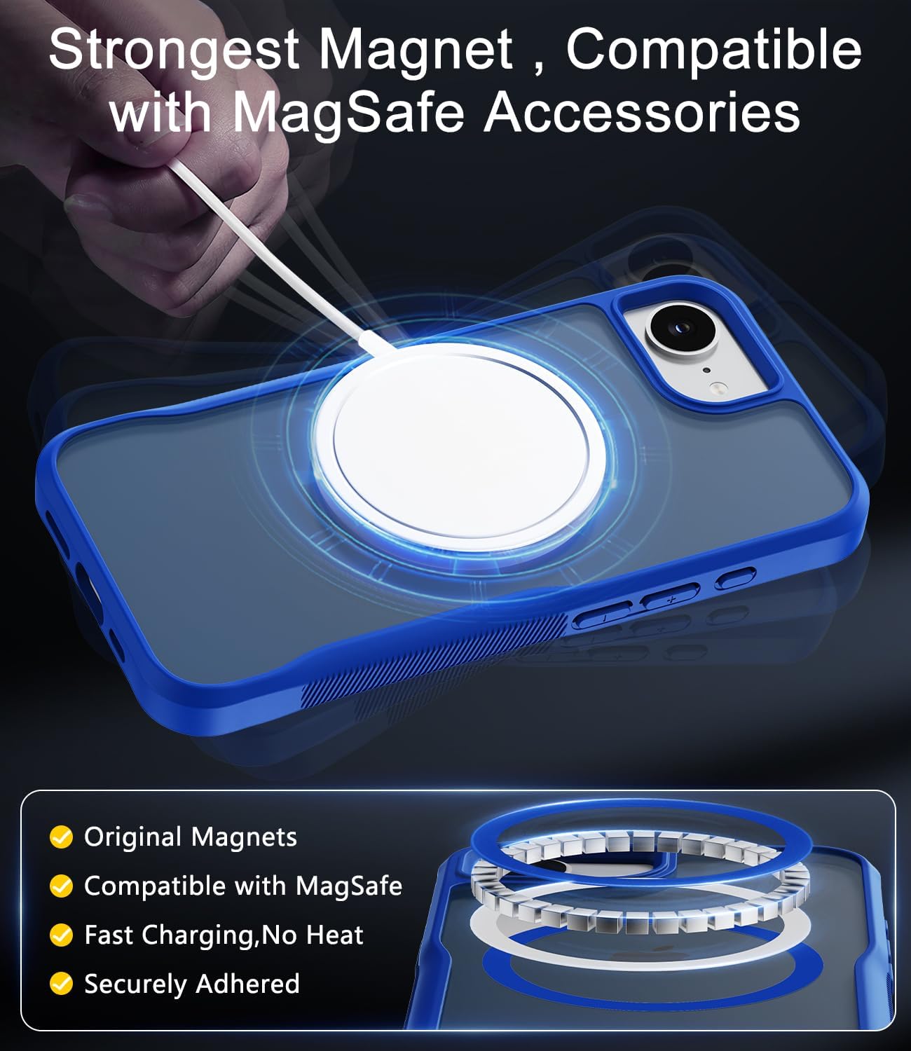 Detalle de Diverbox MagSafe iPhone 16e case 6.1 in
