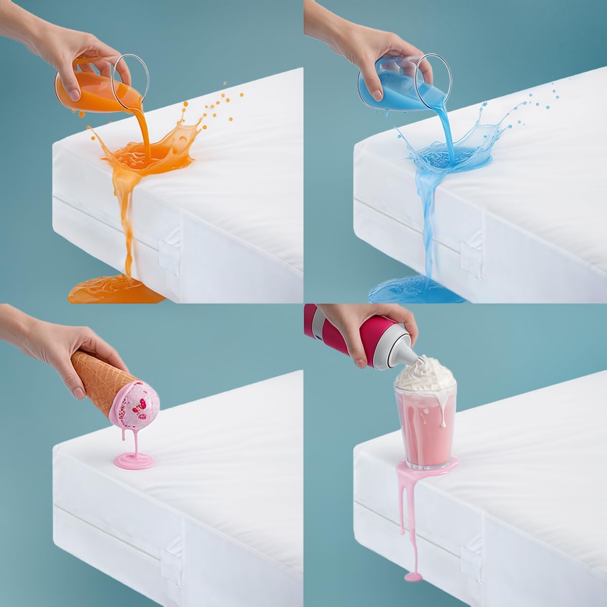Thumbnail 4 de Utopia Bedding Twin XL Zippered Mattress Encasement, Waterproof 6-Sided Cover