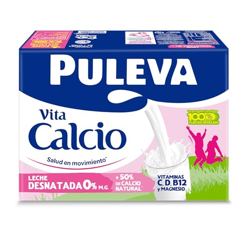 Detalle de Puleva Calcio Leche Desnatada Pack 6 x 1Lt
