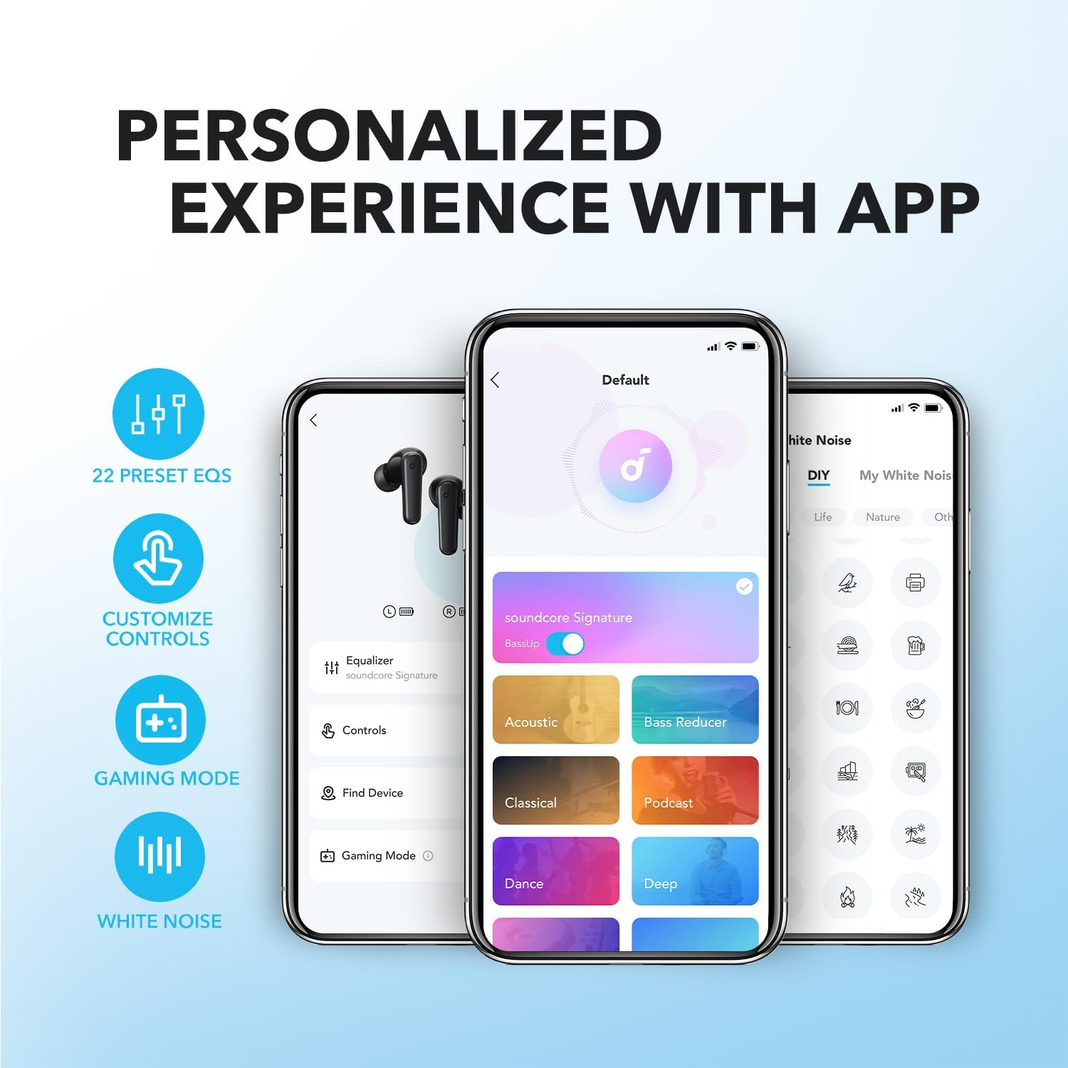 Detalle de Soundcore by Anker P20i True Wireless Earbuds (Bluetooth 5.3) with 30H playtime and IPX5