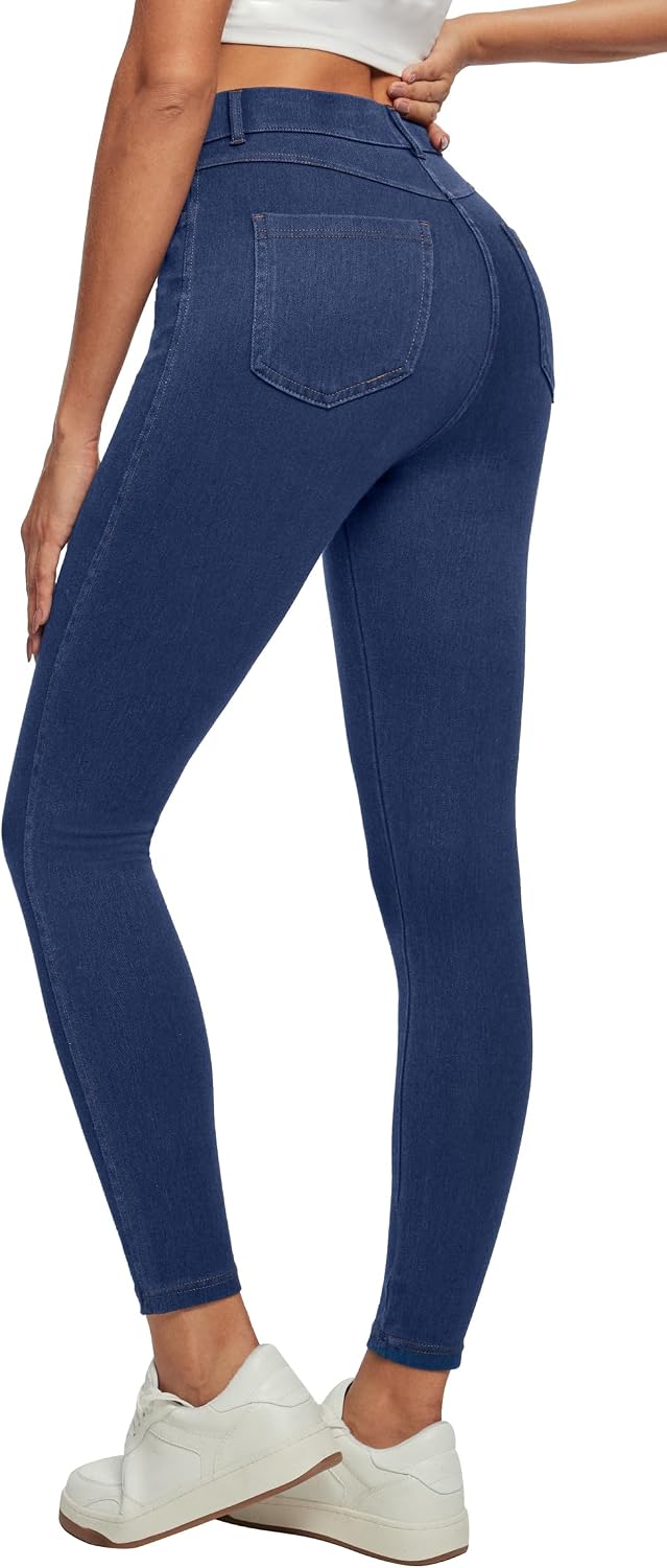Detalle de Pull-On Jeggings for Women, Stretch Denim