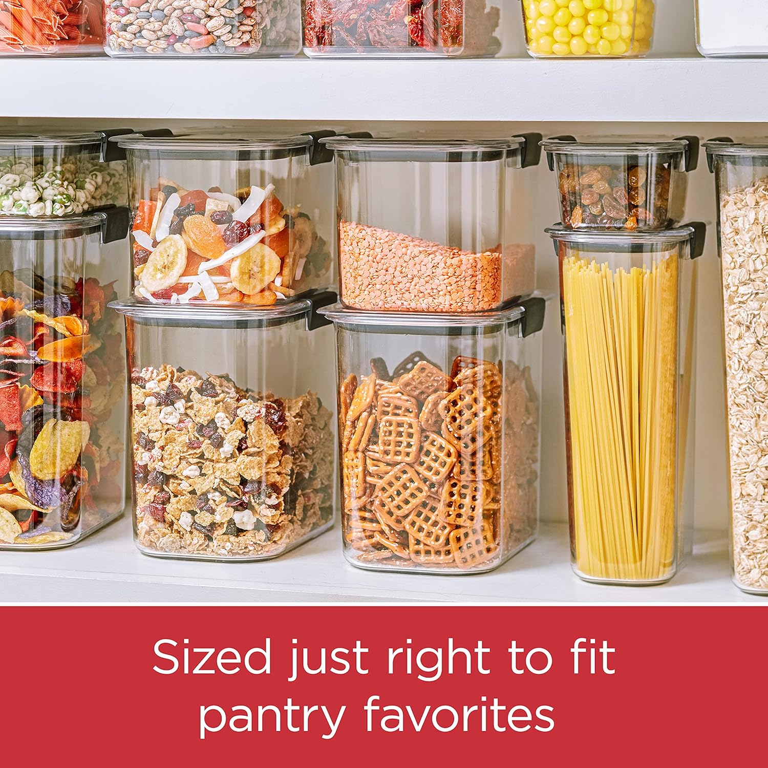 Detalle 2 de Rubbermaid Brilliance 16-Cup airtight storage