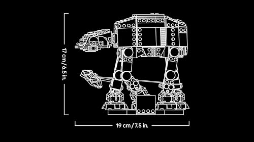 Thumbnail 6 de LEGO Star Wars 75440 AT-AT – Maqueta de exposición para adultos con speeder y placa identificativa