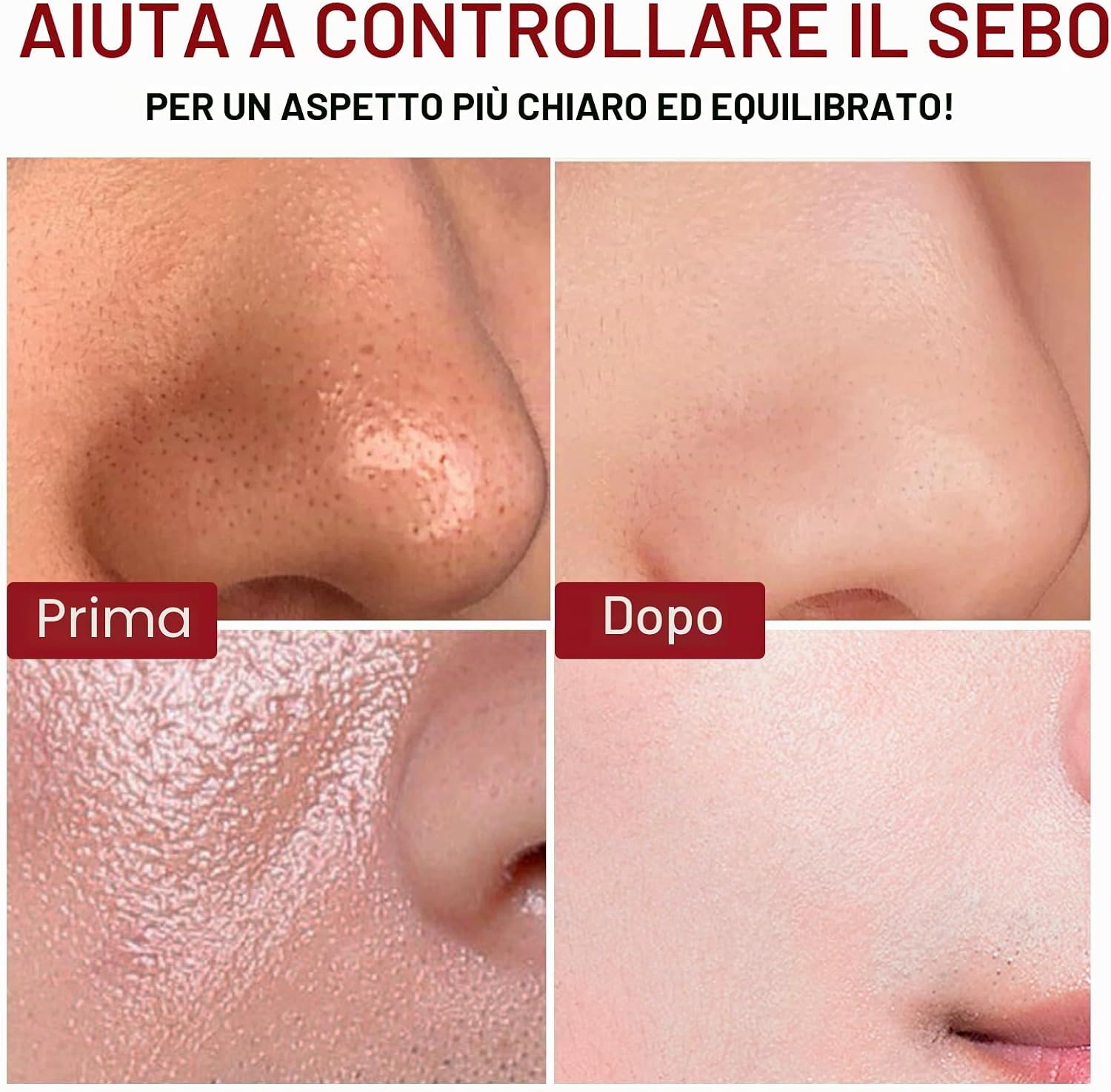 Detalle de Siero Esfoliante al Riso Skincare + Peeling Viso Riso Nero 100 ml cadauno – doppia azione levigante e illuminante