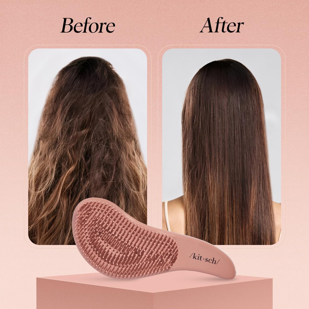 Thumbnail 4 de Kitsch Detangler Brush Terracotta