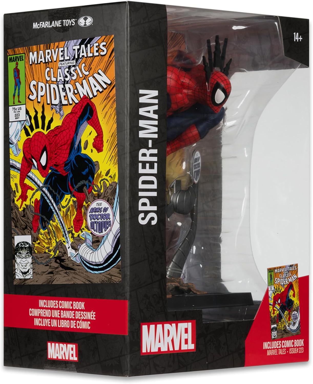 Thumbnail 5 de McFarlane 14818 Spider-Man 1:6 Scale Collectible with Scene & Comic
