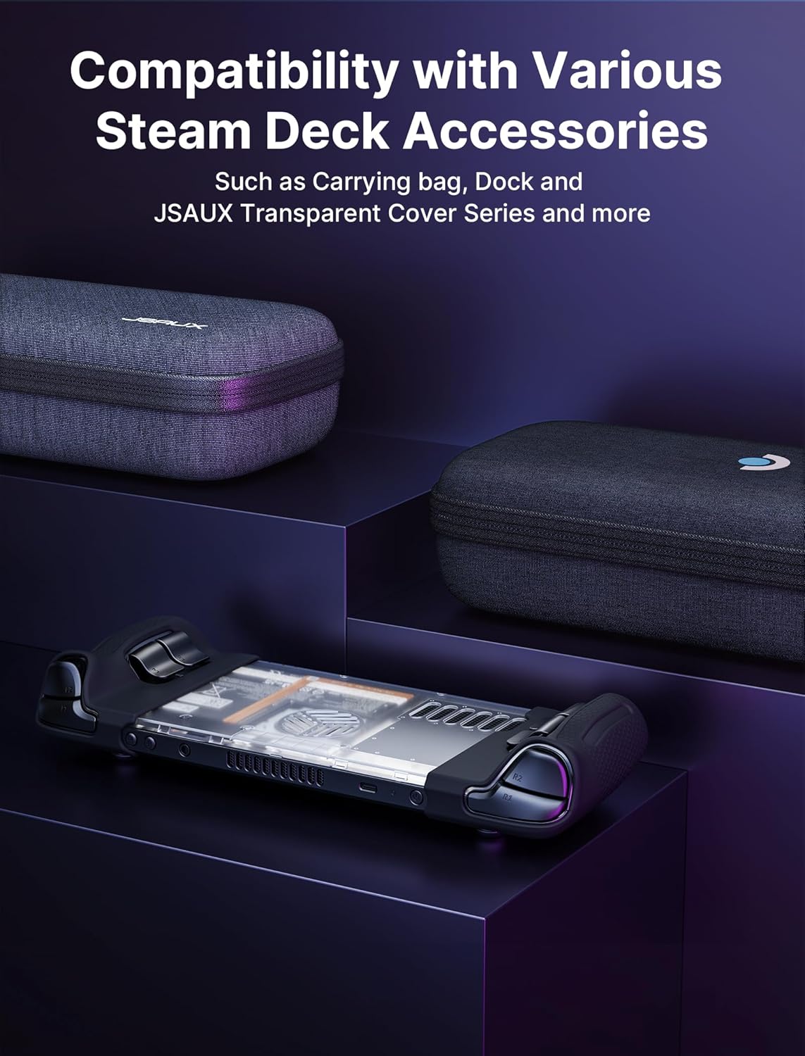 Thumbnail 6 de JSAUX GripSilicone Hülle für Steam Deck