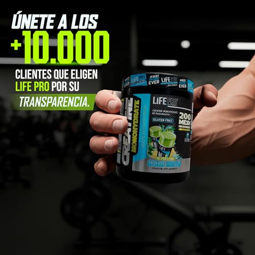 Thumbnail 5 de Life Pro Creatina Monohidratada 200 Mesh Micronizada (500 g) de LIFE PRO NUTRITION