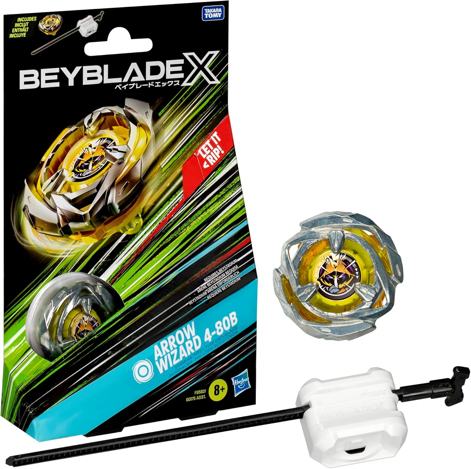 Thumbnail 5 de Beyblade X Helm Knight 3-80N Starter Pack