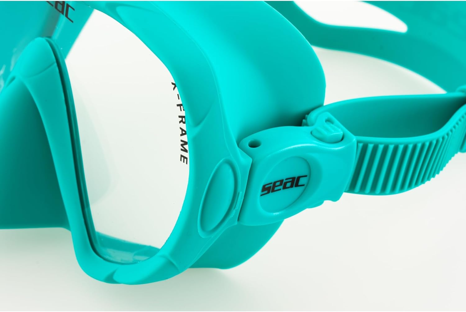 Thumbnail 5 de SEAC X-Frame masque de plongée sans cerclage en silicone, mono-hublot en verre trempé