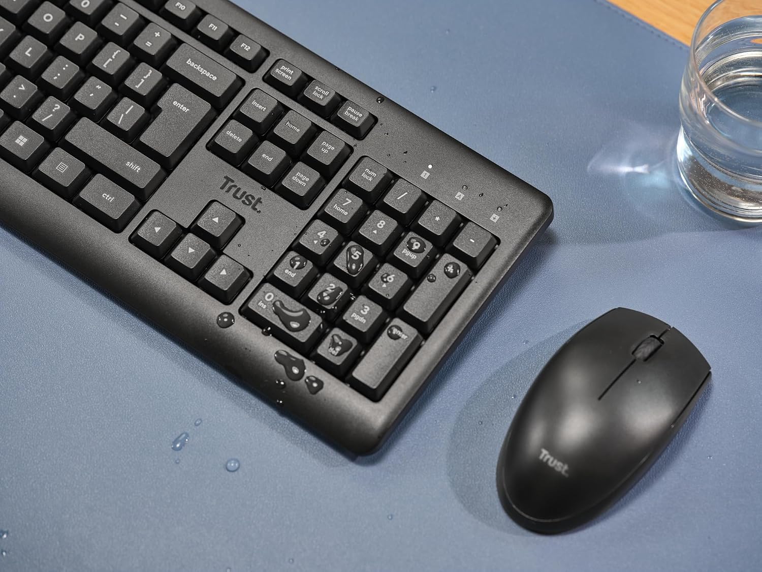 Thumbnail 6 de Trust Taro Pack: teclado y ratón inalámbricos, rendimiento cómodo y diseño ambidiestro