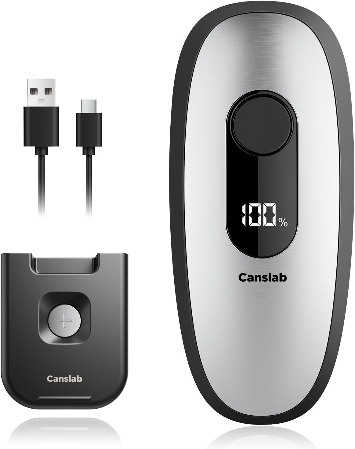 Detalle de Canslab Electric Can Opener, Stainless Steel