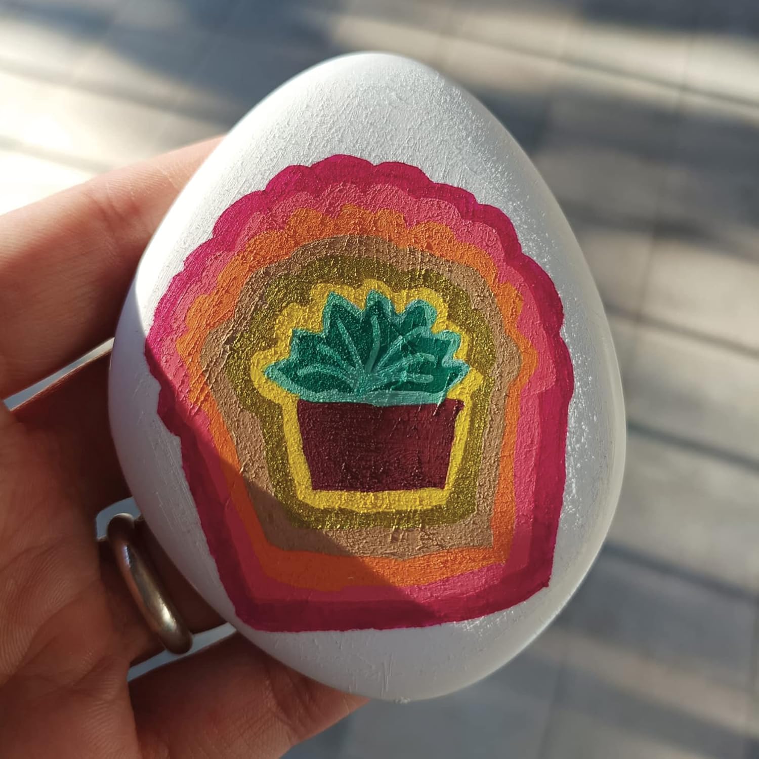 Thumbnail 5 de Kalapanta Dekosteine Weiß Größe S – 155 Stück, Ø 2–5 cm: Vielseitige DIY-Deko aus recyceltem Kunststoff