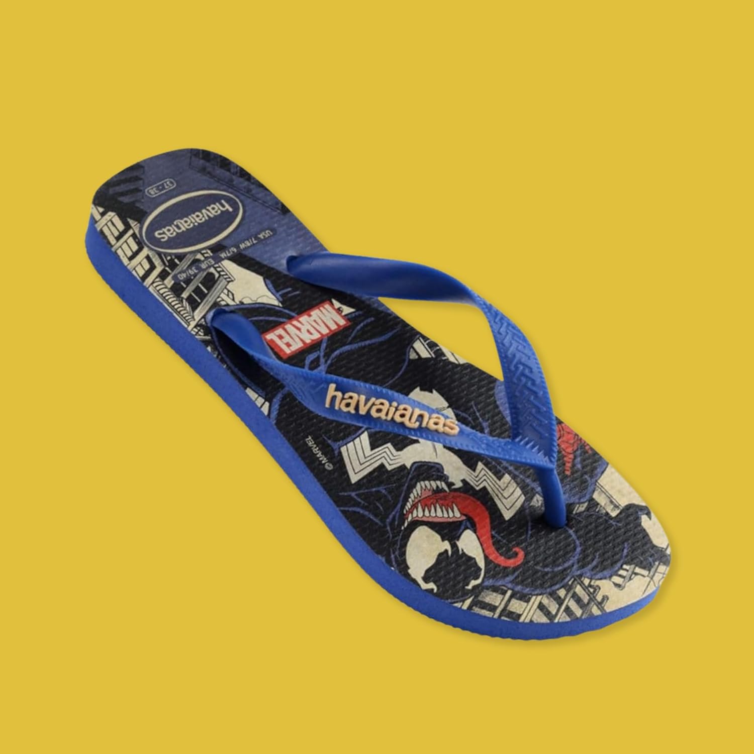 Thumbnail 4 de Havaianas Top Marvel Logomania infradito unisex (adulto) con stampa vintage