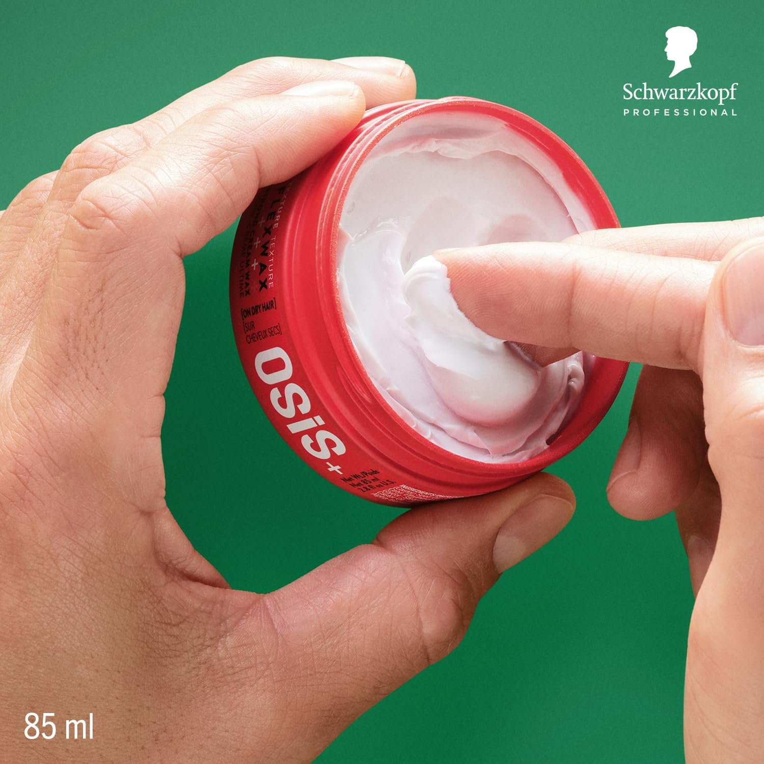 Detalle 2 de OSiS Flexwax Cream Wax by Schwarzkopf Professional — Remouldable Styling Wax (85 ml)