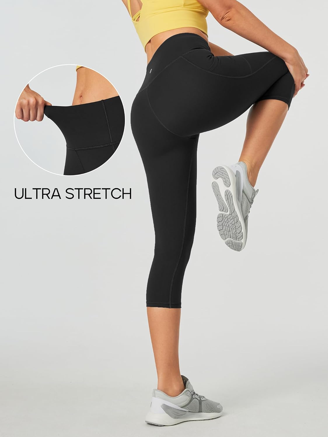 Detalle 2 de Heathyoga Capri Leggings for Women ⚙
