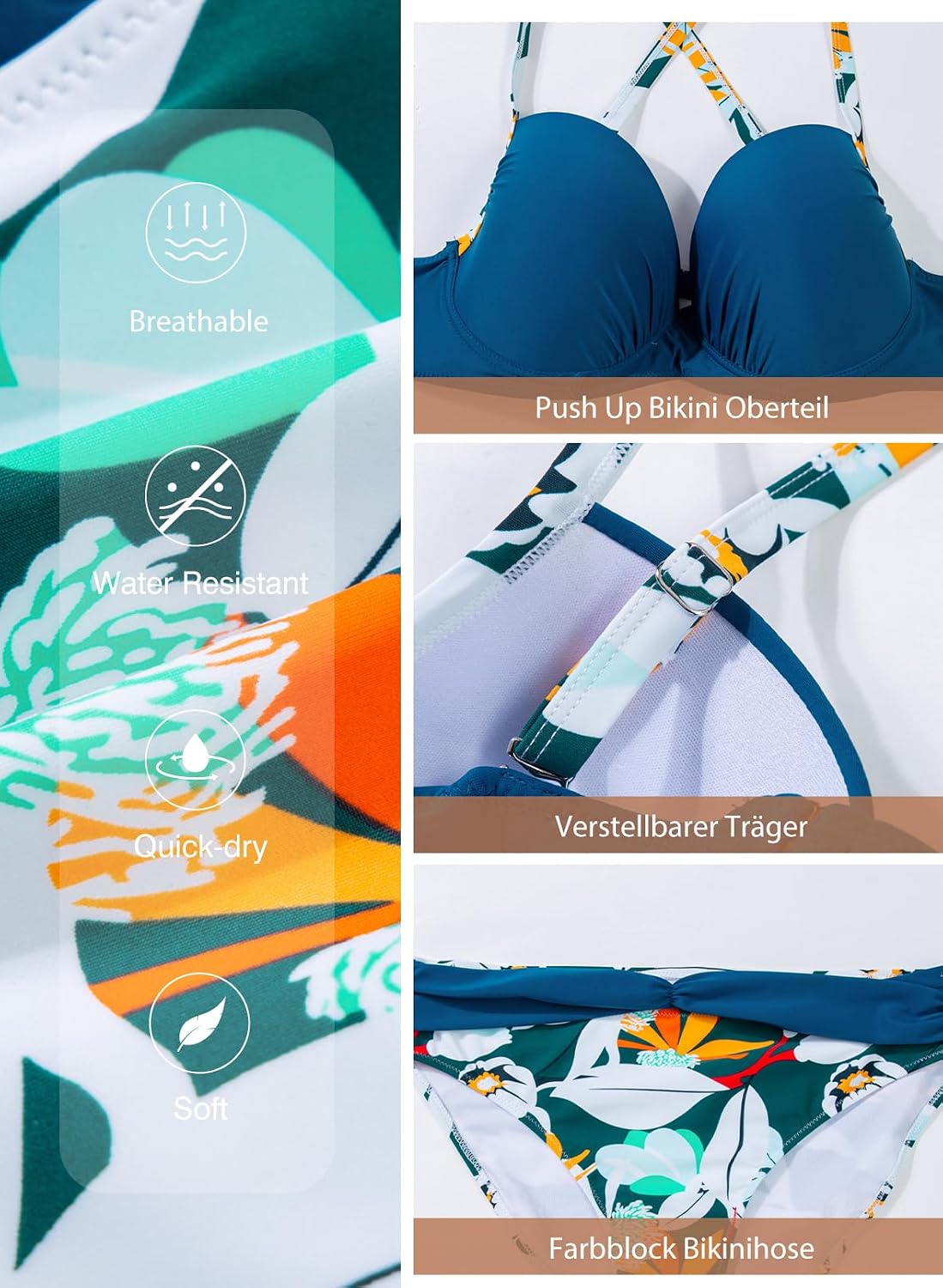 Thumbnail 4 de Dokotoo Damen Bikini Set Sexy Push Up