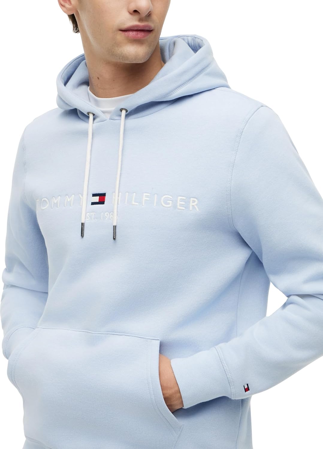 Thumbnail 2 de Tommy Hilfiger Men’s Tommy Logo Hoodie – comfort e stile sostenibile