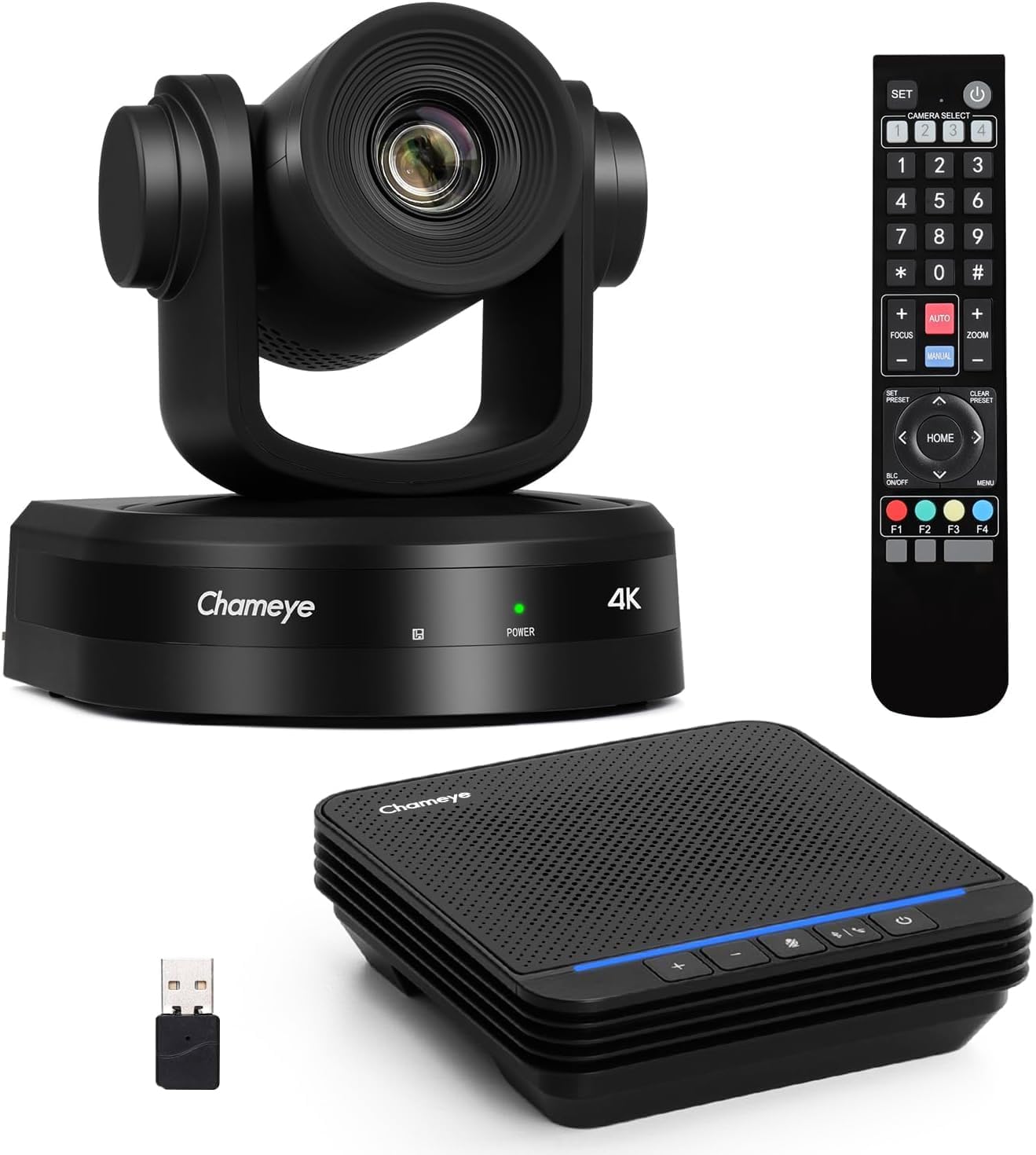 Detalle de Chameye C410 set PTZ 4K per Zoom 10x