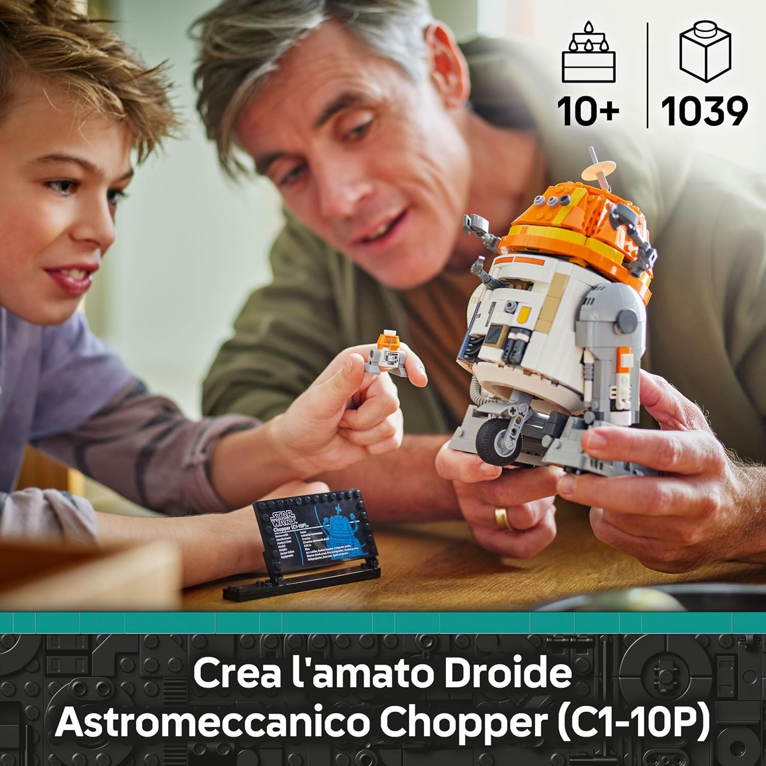 Thumbnail 1 de LEGO Star Wars 75416 Droide Astromeccanico Chopper (C1-10P) — un robot giocattolo da costruire per appassionati di Ahsoka