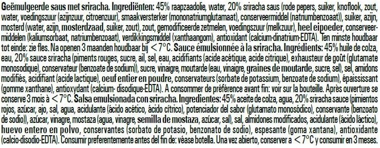 Thumbnail 6 de Go-Tan Salsa Sriracha Mayo Cremosa 500ml 🌶