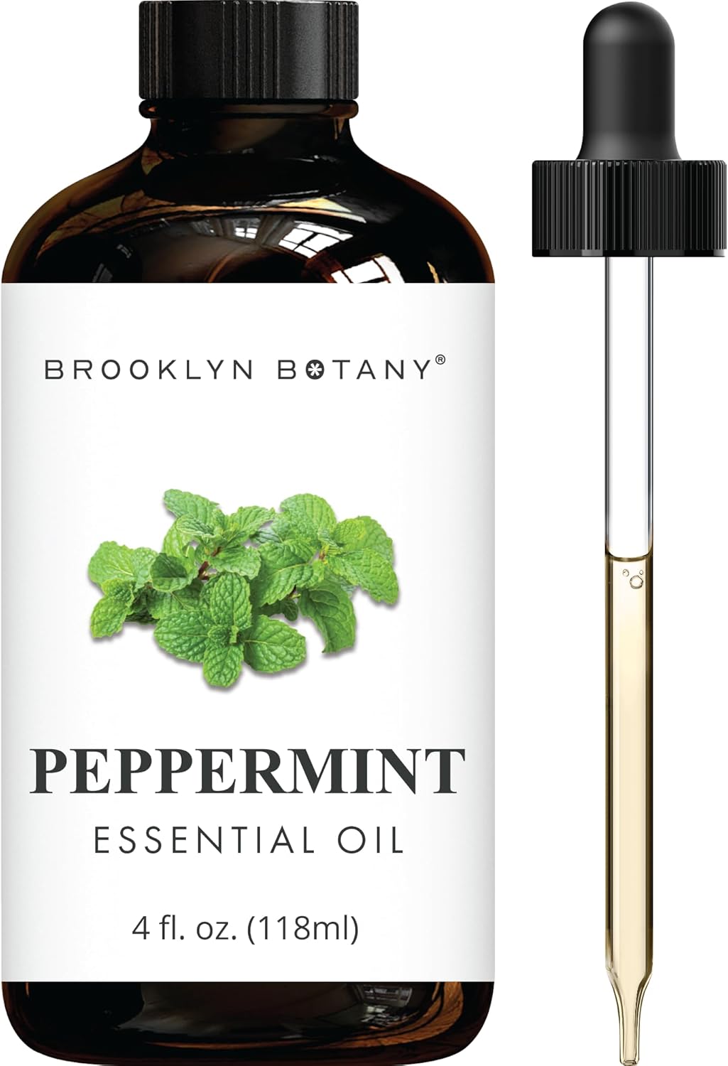 Brooklyn Botany Peppermint Oil 4 oz essential