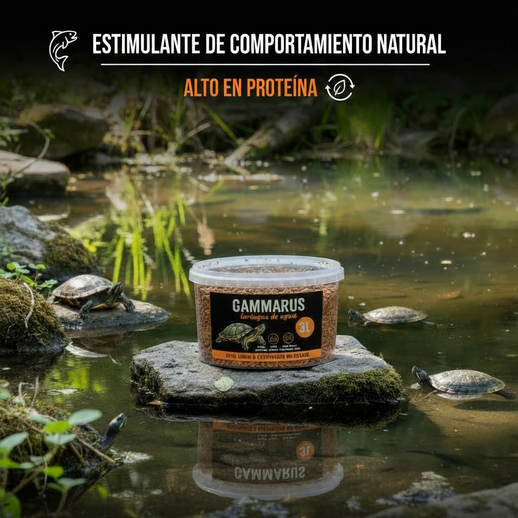 Thumbnail 1 de AF® 300 g Gammarus para tortugas 🐢