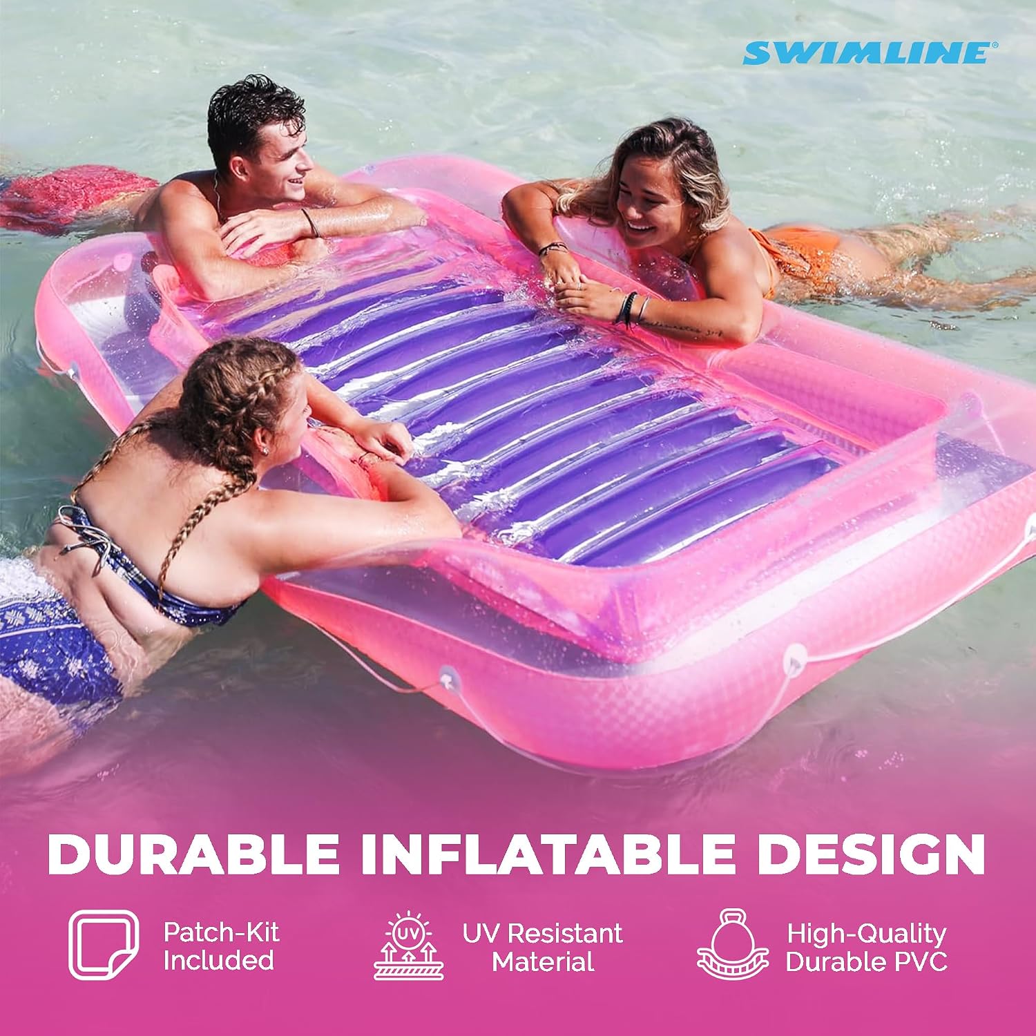 Thumbnail 6 de SWIMLINE Original Suntan Tub Series Classic Inflatable Tanning Float
