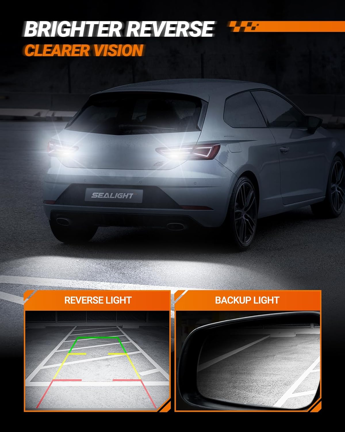 Thumbnail 2 de SEALIGHT 3157 Reverse Bulbs 2-pack