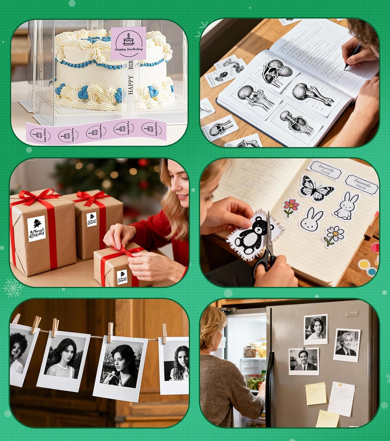 Thumbnail 6 de ORGBRO X3 Mini Drucker: Bluetooth‑Stickerdrucker für Smartphone mit 300 DPI