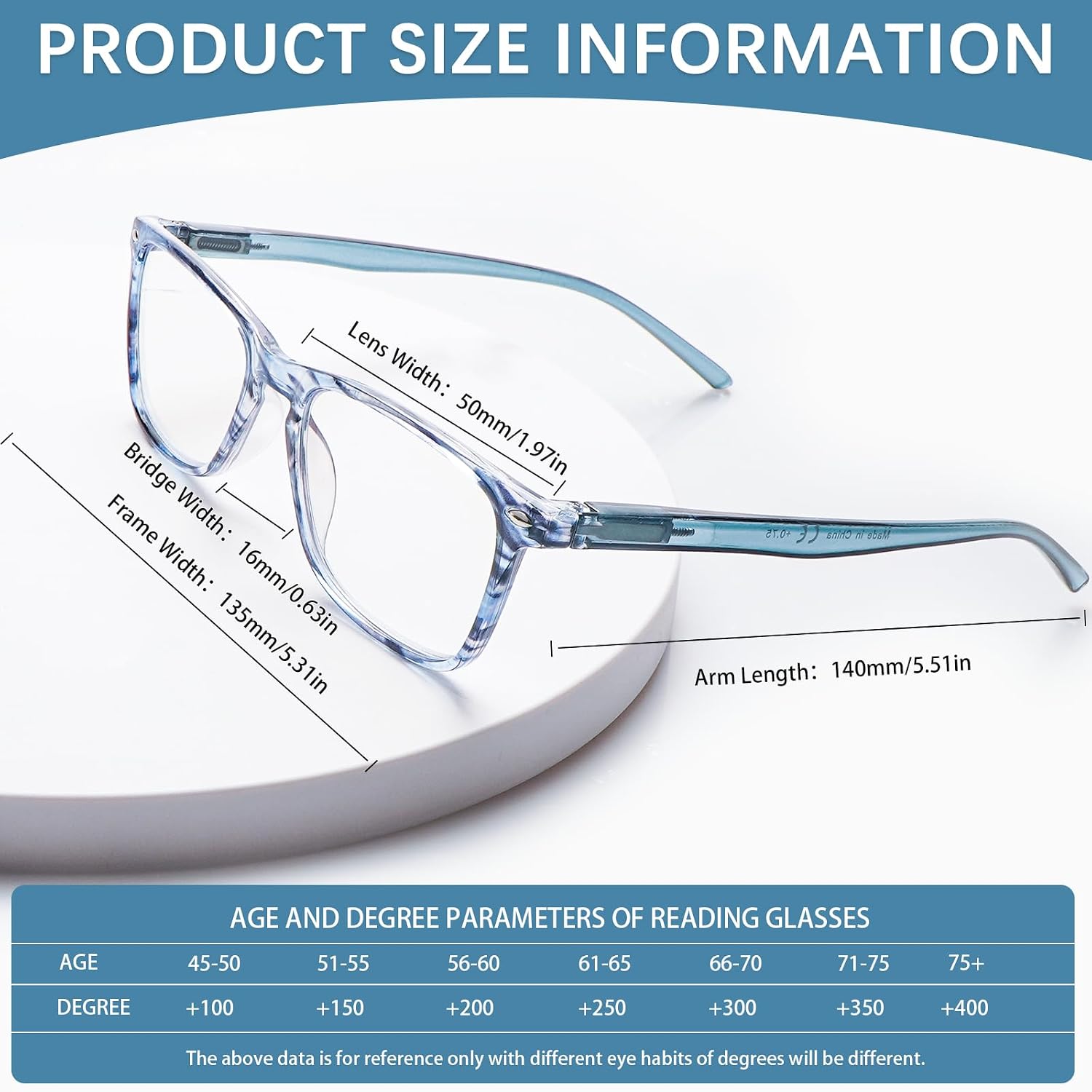 Thumbnail 6 de ZONLON 4 Pack Ladies Reading Glasses with Blue Light Blocking