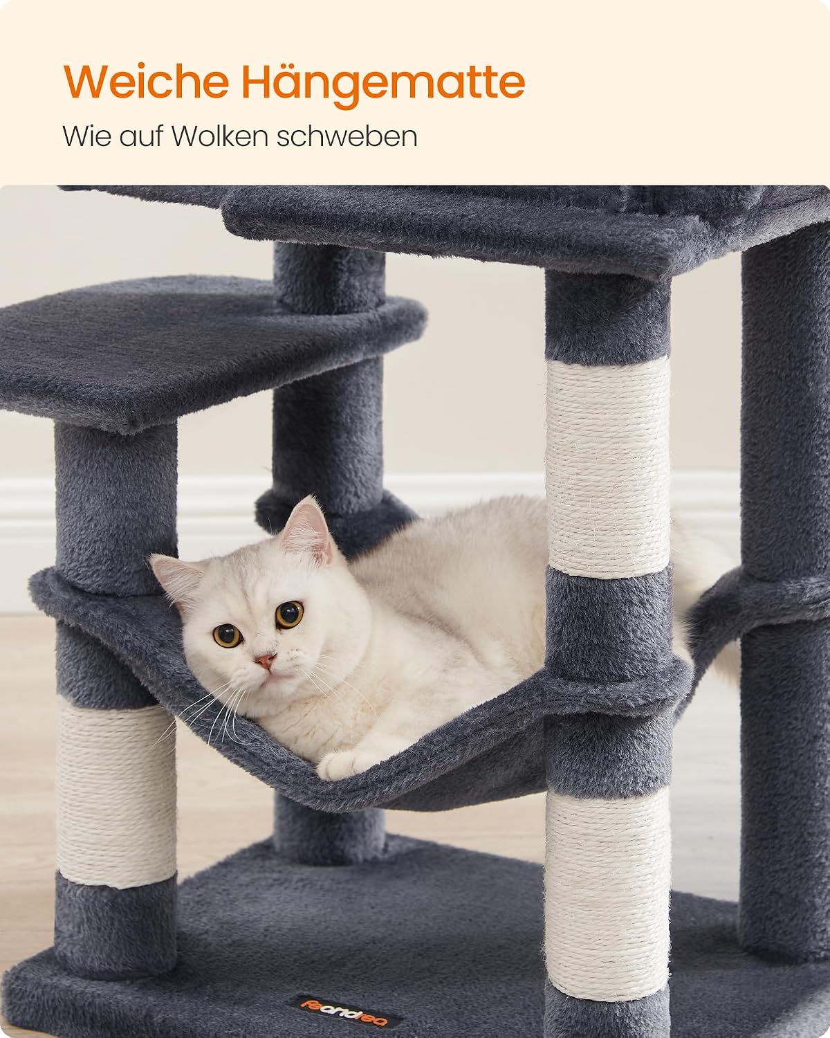 Thumbnail 5 de Feandrea Kratzbaum 112 cm Katzenspielhaus