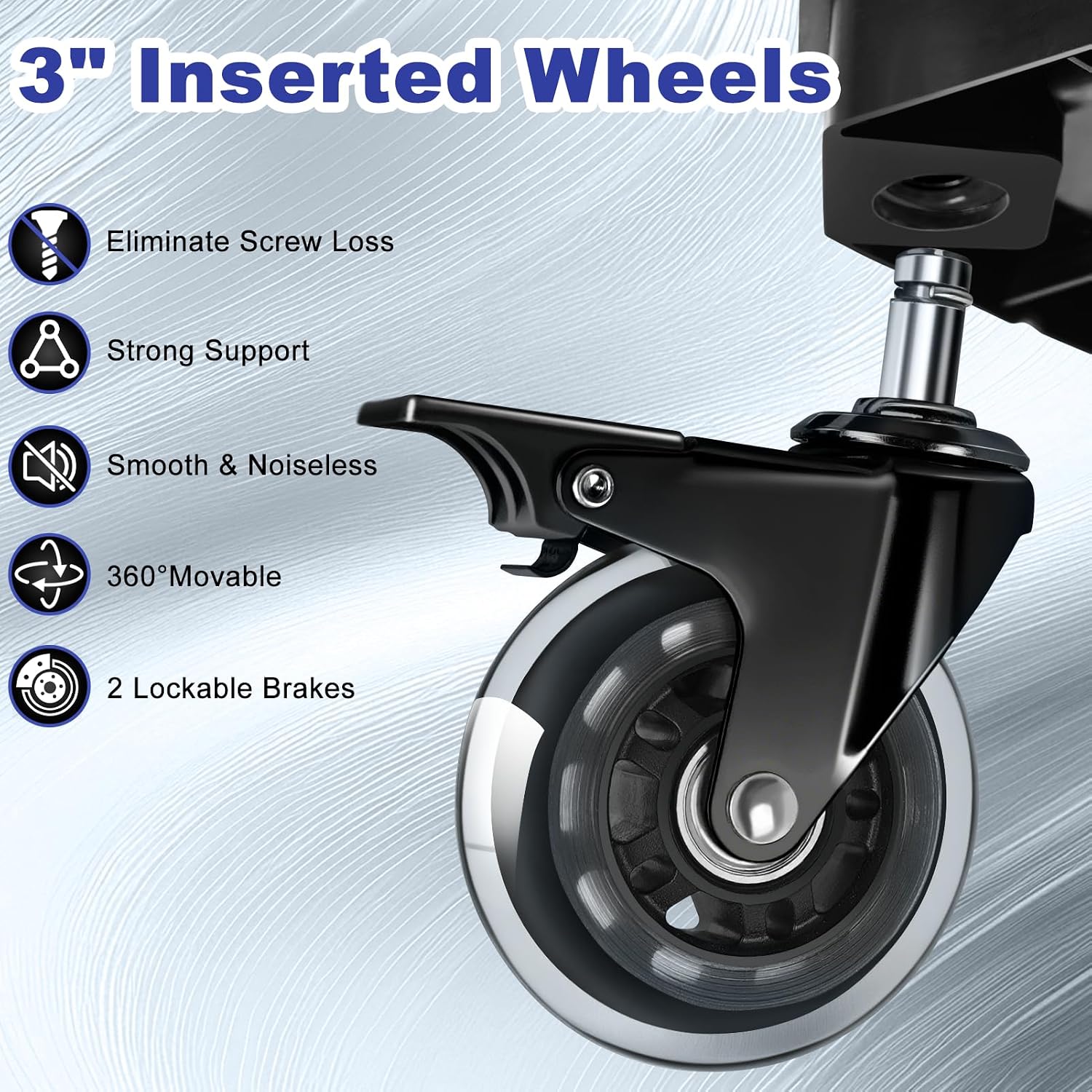 Thumbnail 4 de FREEKYROCK Rolling Shop Stool 330 LBS