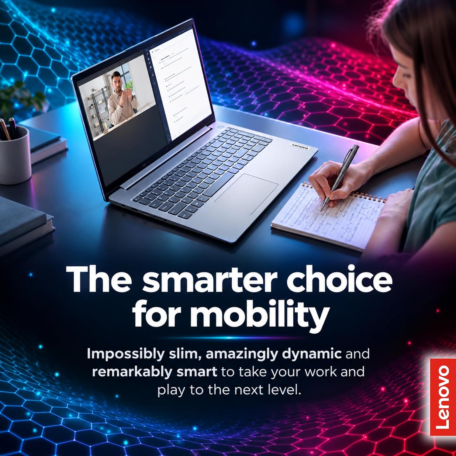 Detalle de Lenovo IdeaPad Slim 3 15 Laptop, 15.6-Inch FHD Display, 8GB RAM, Intel N150