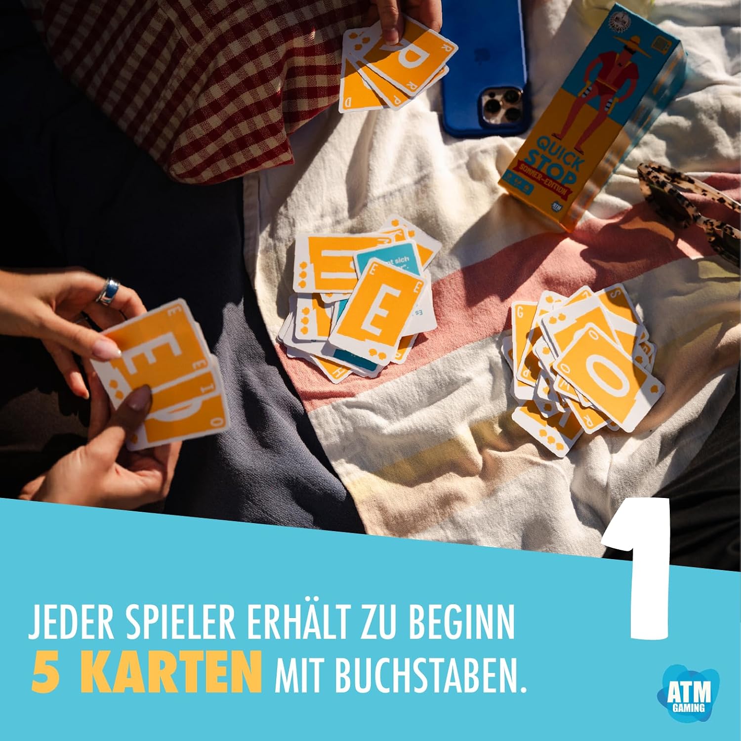 Detalle de ATM Gaming Quickstop – Das Buchstaben-Duell – Sommer-Edition