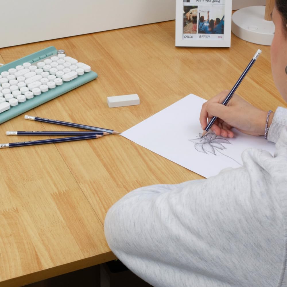 Thumbnail 3 de Pelikan 811132 Bleistift mit Radiergummi HB, Sechskant – 10 Stück