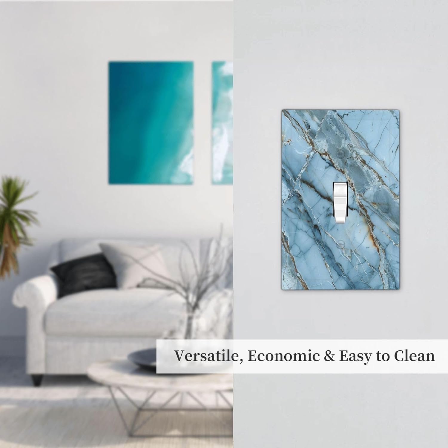 Thumbnail 6 de Wuyocha Light Switch Wall Plate 1-Gang