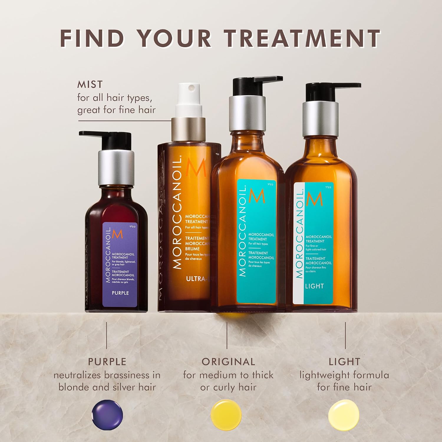Detalle de Moroccanoil Behandlung – Original-Haarbehandlung mit Arganöl und Vitaminen