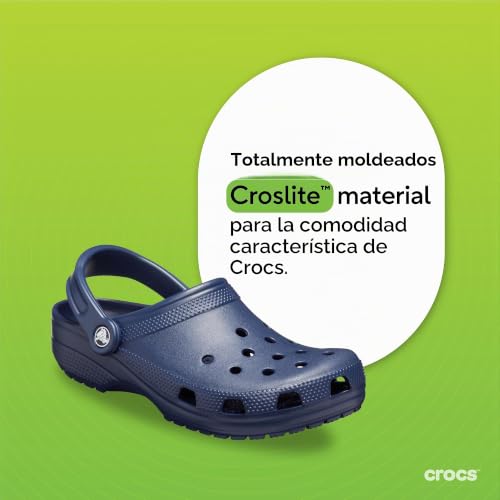 Thumbnail 8 de Crocs Classic Clog 42-43 EU, zueco azul marino con compuesto Croslite