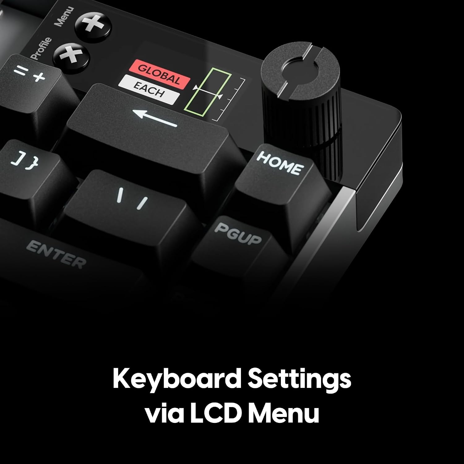 Detalle de Pulsar Gaming Gears eS HE 70(PCMK Series)磁気スイッチ搭載ゲーミングキーボード、英語配列79キー・8Kポーリングレート