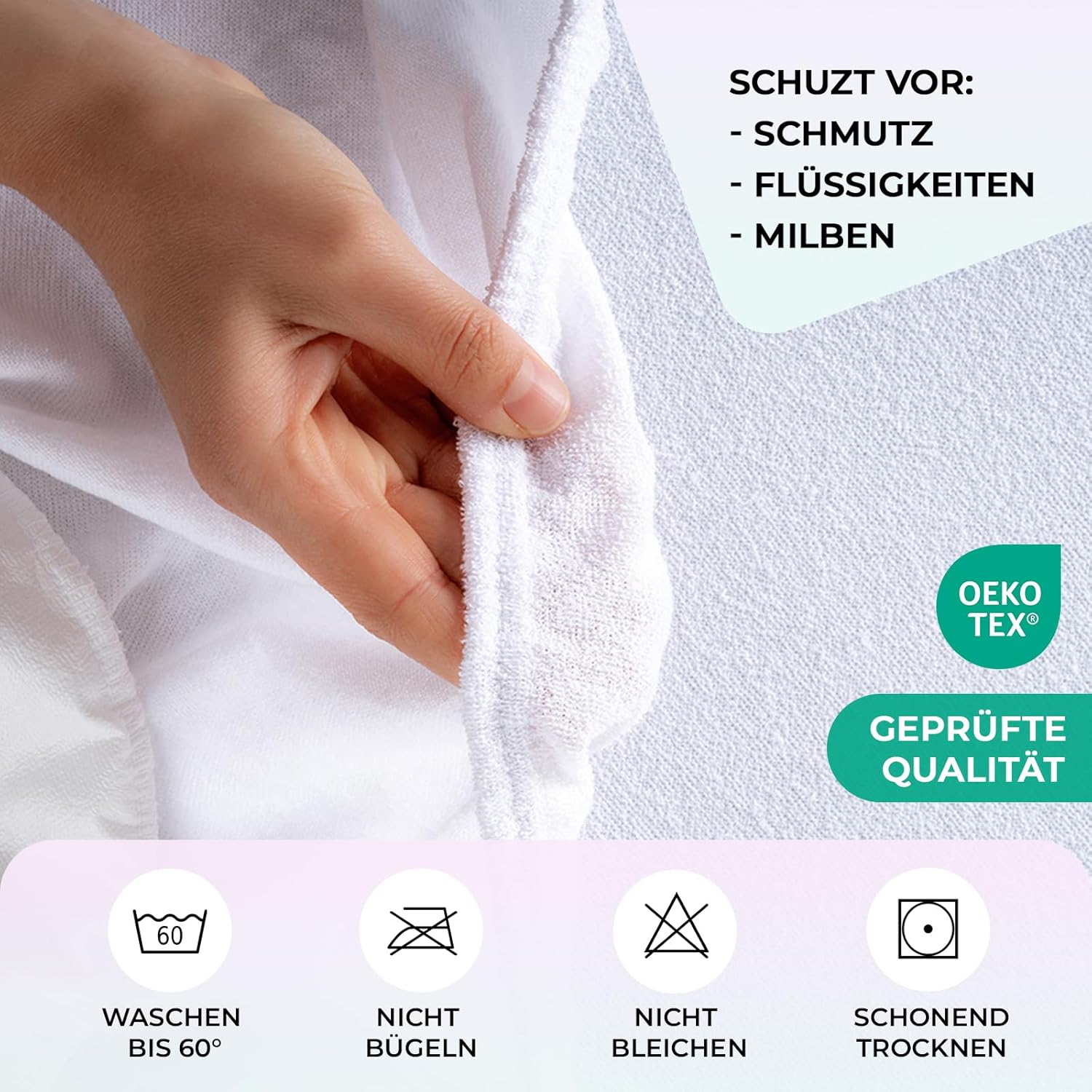 Thumbnail 5 de Buymax Matratzenschoner wasserdicht 140x200 cm