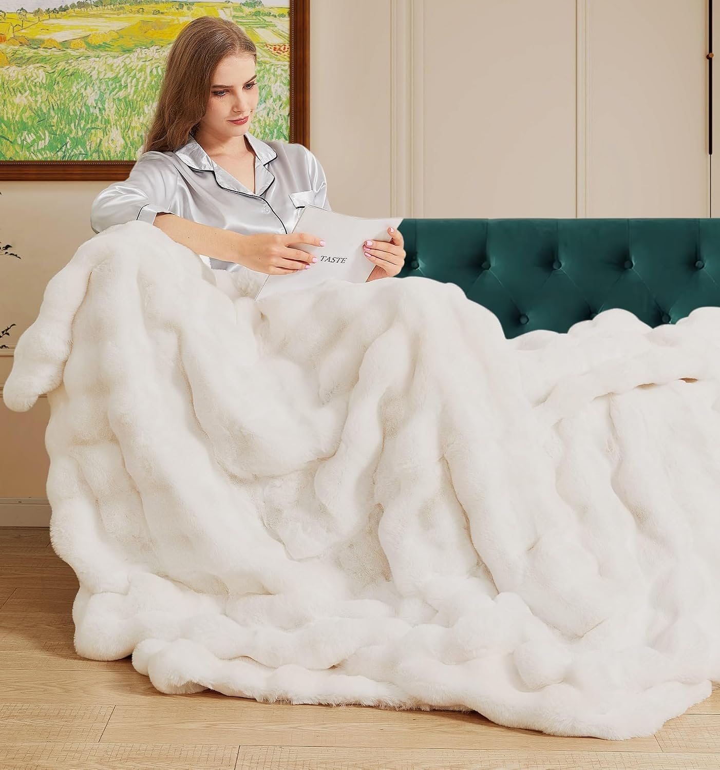 Imagen de ORINOVA Kuscheldecke Flauschig 150x200 Beige en OfertitasTOP