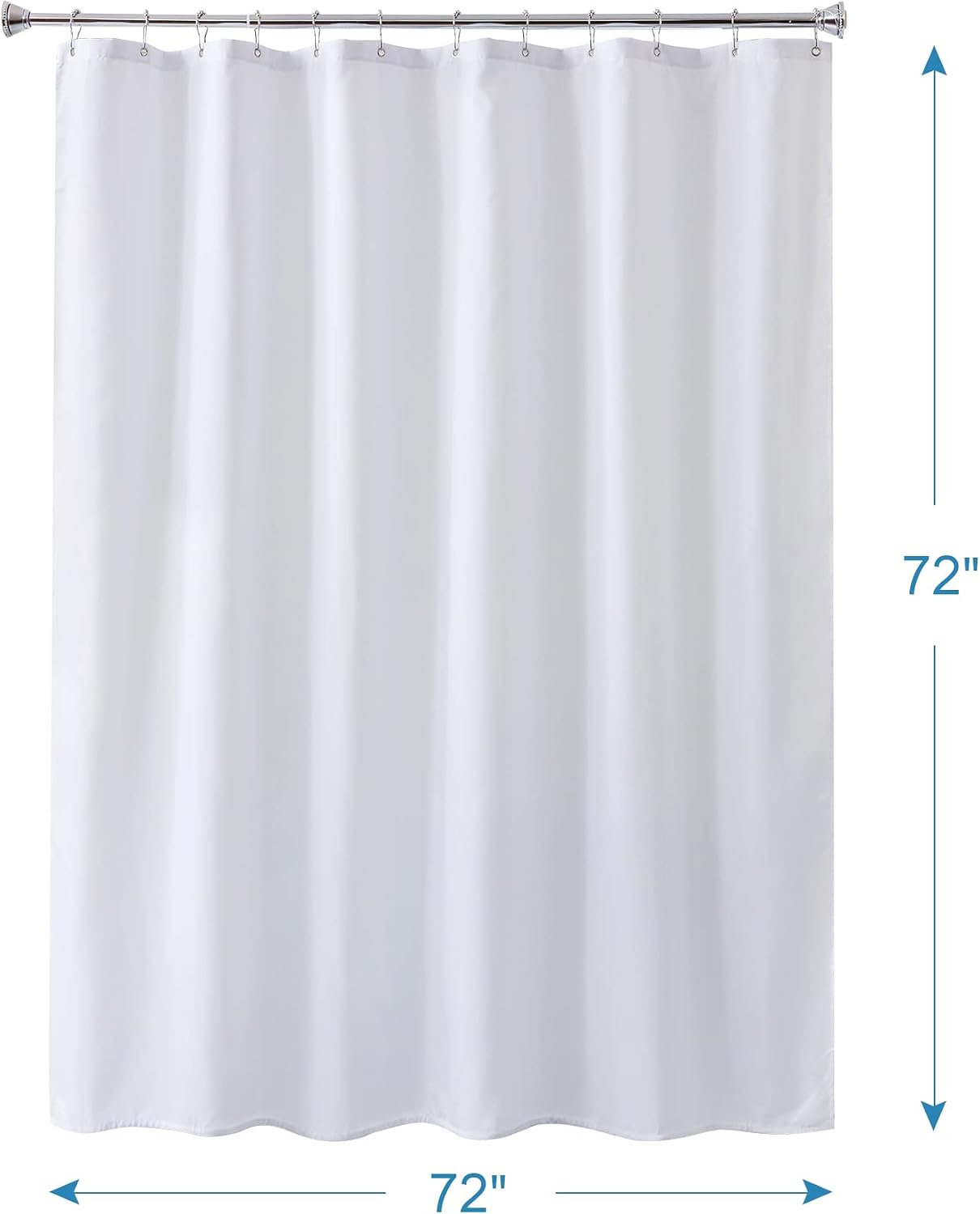 Thumbnail 5 de Amazer 1 Waterproof Shower Curtain Liner, 120 GSM, 72 x 72 Inches