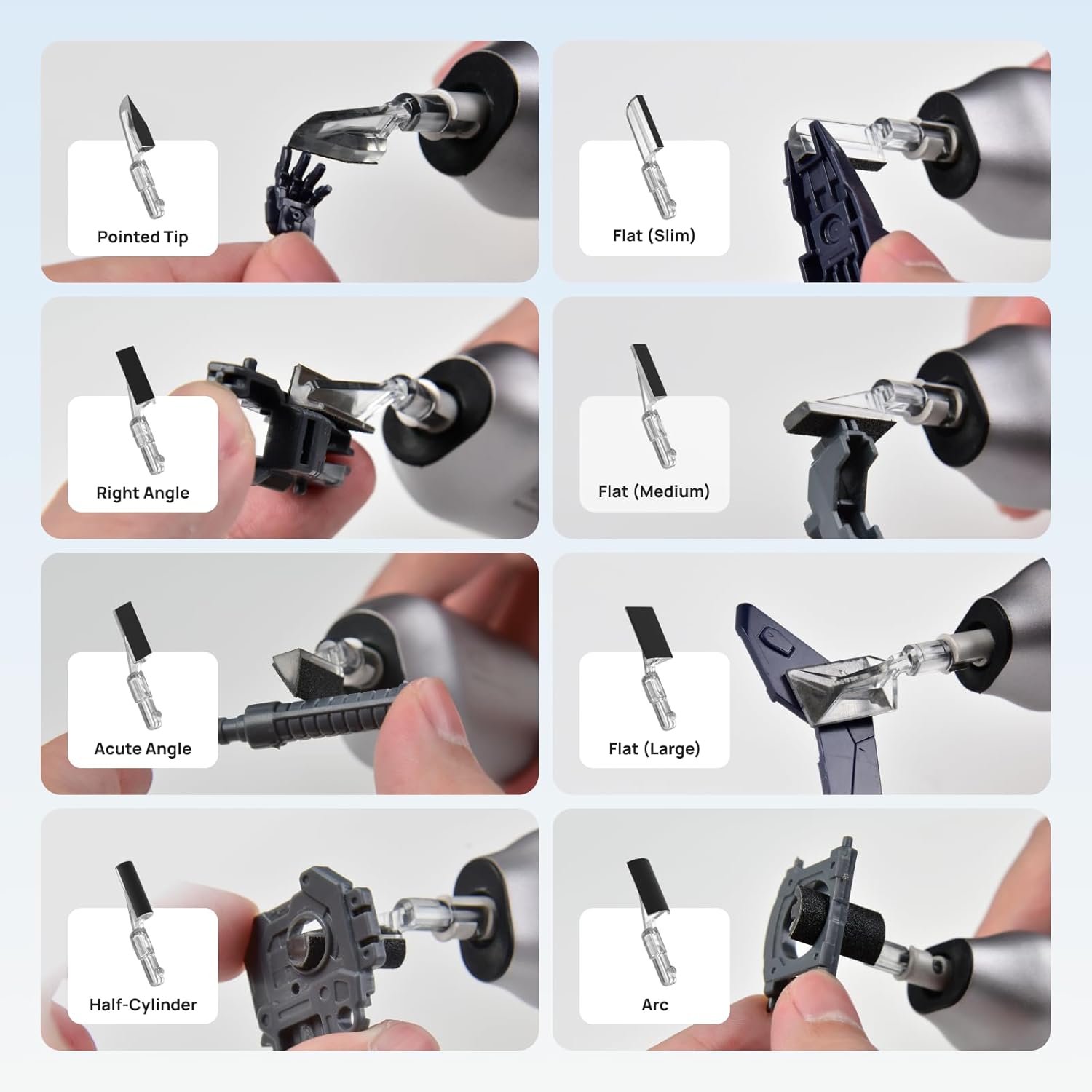 Detalle de NeoSander Reciprocating Detail Sander — Compact, Low-Vibration Precision for 3D Printing & Model Making
