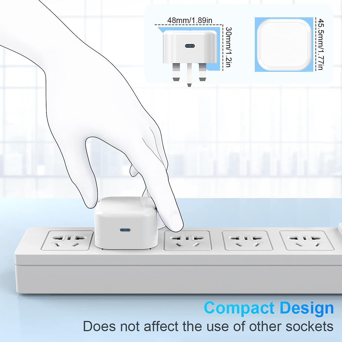Thumbnail 2 de Samsung USB-C fast charger 25W with 2m cable