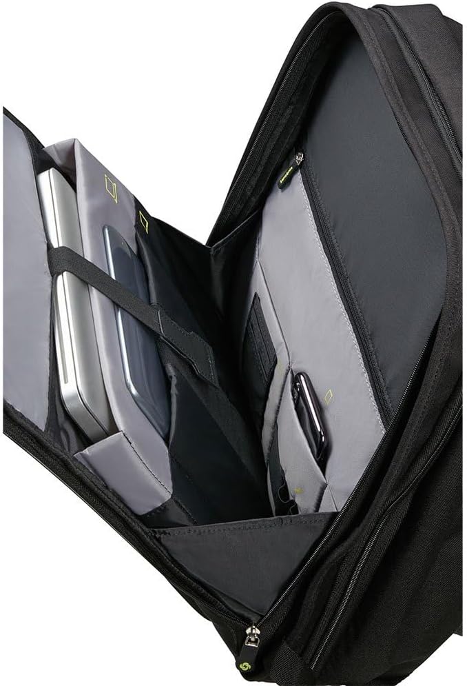 Thumbnail 2 de Samsonite Securipak Expandable Travel Backpack 15.6in – Black Steel